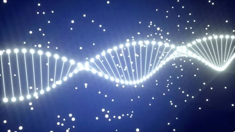 Dna spiral Stockbeeldmateriaal 99141280