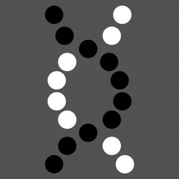 Dna Spiral Icon イラスト素材