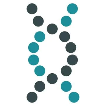 Dna Spiral Icon 스톡 일러스트