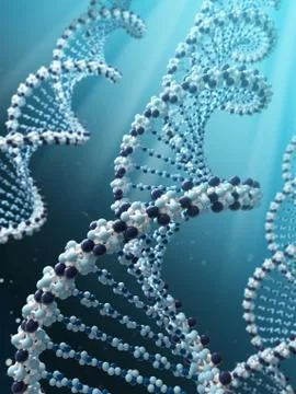 DNA spiral 스톡 일러스트