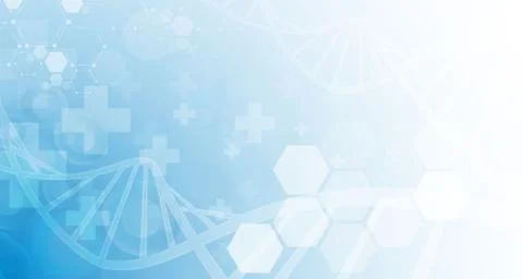 DNA spiral molecule. Abstract polygonal wireframe DNA molecule helix spiral.  Illustrazione stock