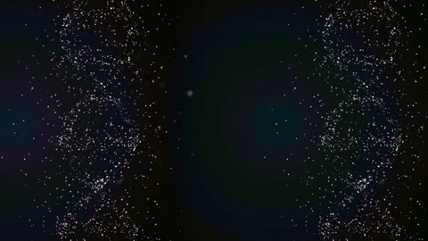 DNA spiral shape molecules turning around during decoding process. Stock Footage 122268519