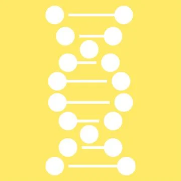 Dna Spiral Vector Icon 스톡 일러스트