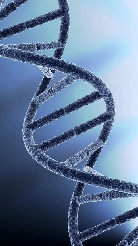 DNA Stem - loop able vertical video Stock Footage 236031721