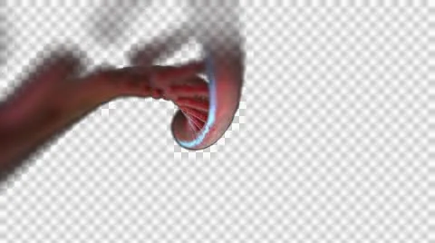 DNA Strand + Alpha Video stock 48034954