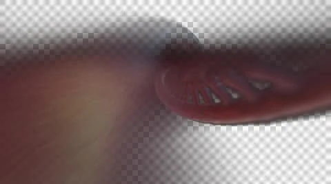 DNA Strand + Alpha Video stock 48039231