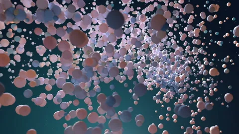 DNA strand is assembled from different elements Vidéo 98183780