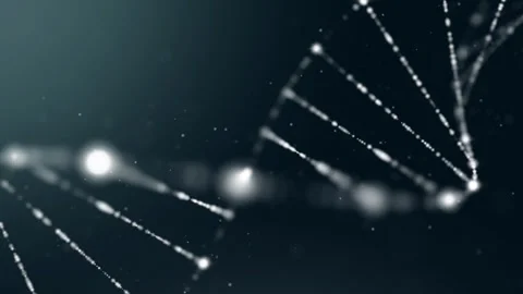 DNA strand close-up Stock Footage 273785300