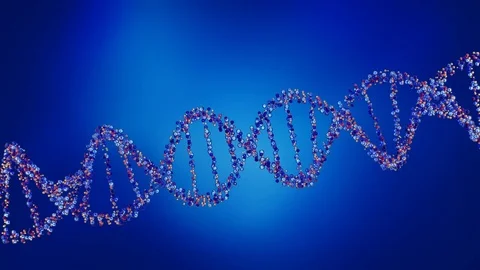 DNA strand 動画素材 79853269