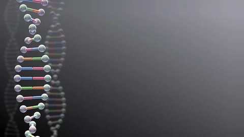 DNA Strand Genome image 3 B1A1 4k Stock Footage 113916775