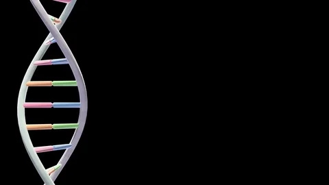 DNA Strand Genome image 3 Element A1 4k Stock Footage 113919814