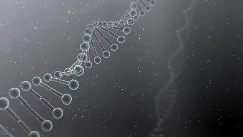 DNA Strand Genome image 4 B4c 4k Video stock 114423310