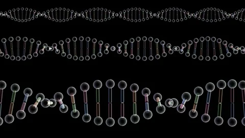 DNA Strand Genome image 4 Element B0 All 4k Stock Footage 114434617