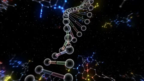 DNA Strand Genome image 6 B5c 4k Stock Footage 115121126
