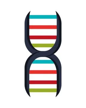 Dna strand icon イラスト素材