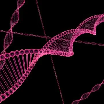 Dna strand Stock Illustration