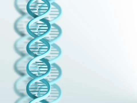 Dna strand Illustrazione stock