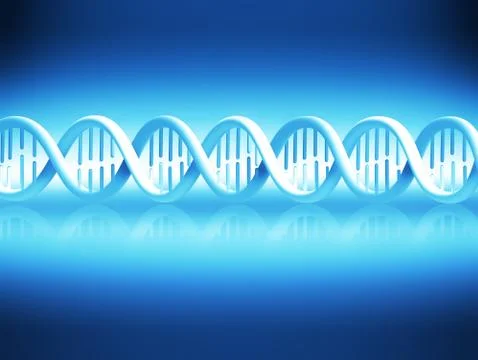 Dna strand Illustrazione stock