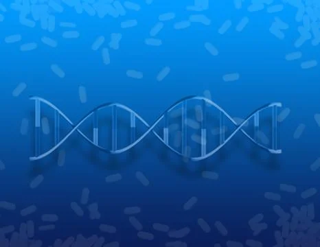 DNA strand Stock Illustration