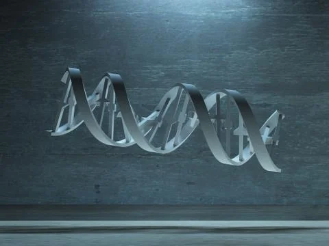 DNA Strand Stock Illustration