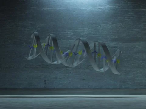 DNA Strand 库存插图