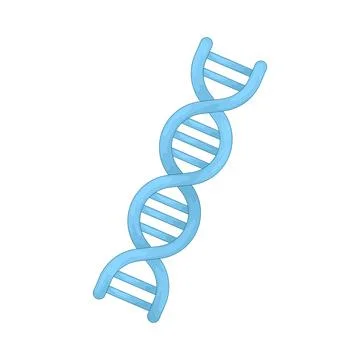 DNA Strand illustration Stockillustratie
