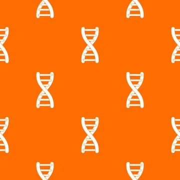 DNA strand pattern seamless Stock Illustration