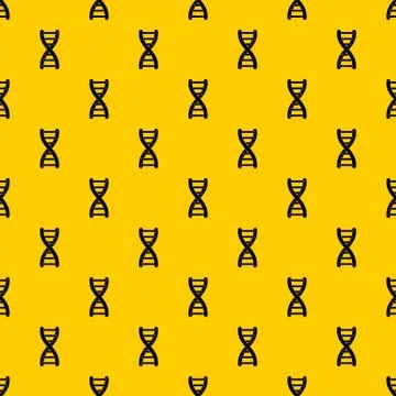 DNA strand pattern vector 스톡 일러스트
