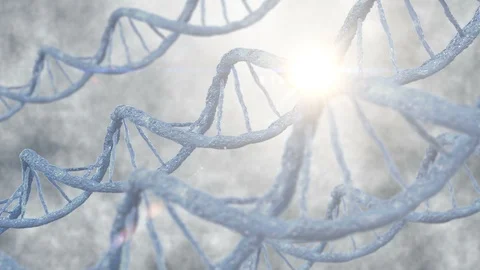 DNA Strands background Video stock 89786165