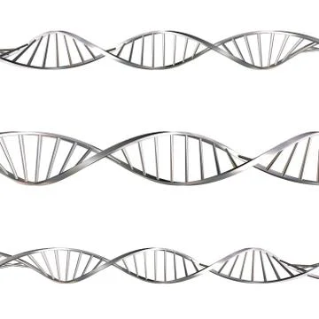 DNA strands Stock Illustration