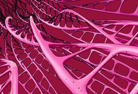 DNA Strands Micro イラスト素材