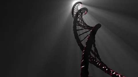 DNA string Stock Footage 85322086