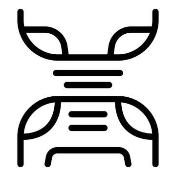 Dna structure connecting with lines representing genetic code Stock Illustration