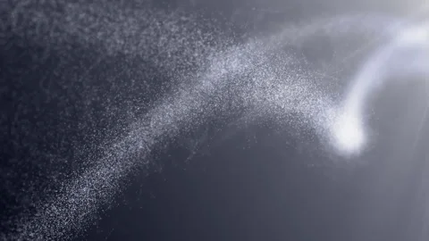 DNA structure consists of DNA strands of chromosomes and rotates in space Stock Footage 296896113