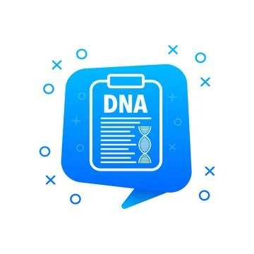 DNA structure document. Structure molecule and cell, chromosome. Genetic 스톡 일러스트