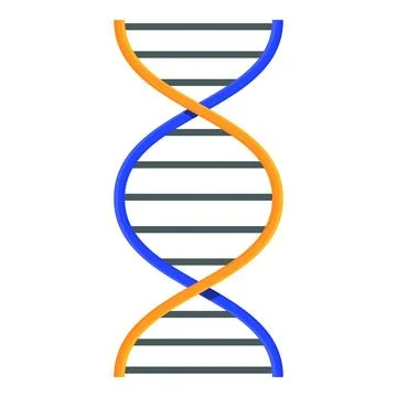 Dna structure representing genetic code and biological information Illustrazione stock