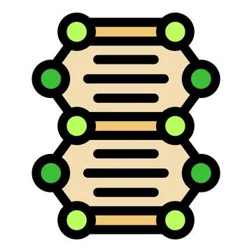 Dna structure representing genetic code and biological information Illustrazione stock