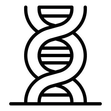 Dna structure representing genetic code and biological information Illustration