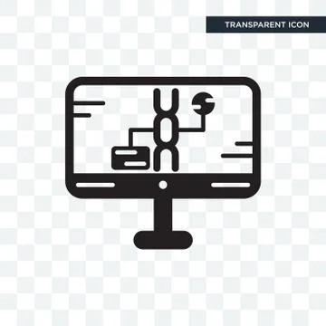 Dna structure vector icon isolated on transparent background, Dna structure l 無料イラスト素材