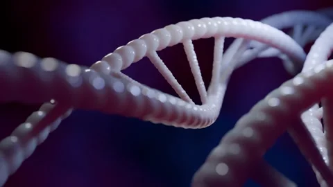 DNA Stylized Loop Animation Stock Footage 289306358