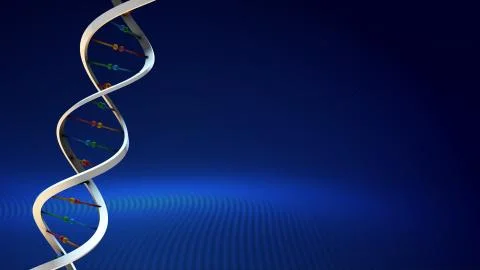 DNA-Sx flat color Stock Illustration