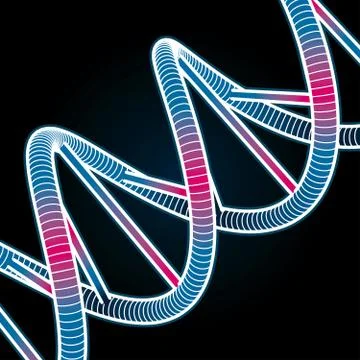 Dna symbol Stock Illustration
