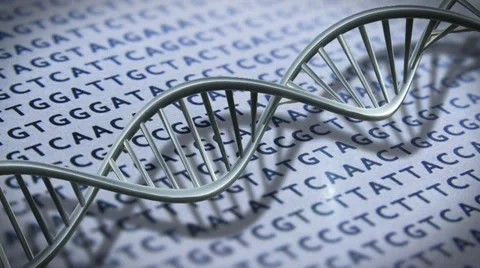 DNA Technology Background Stock Footage
