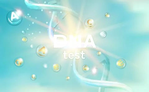 The DNA Test Stock Illustration