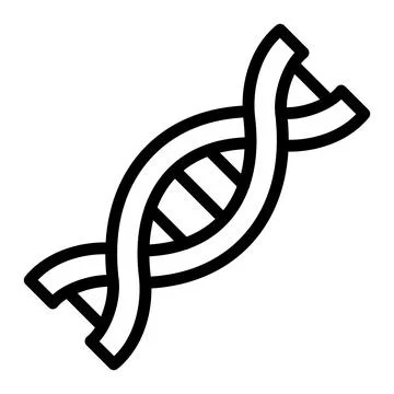 Dna Vector Icon Design Illustration Illustrazione stock
