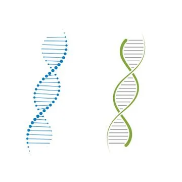 DNA vector icon illustration design 스톡 일러스트
