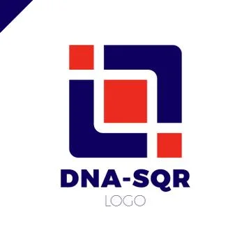 DNA vector logo design template. Modern medical logotype. Laboratory scienc.. Stock Illustration