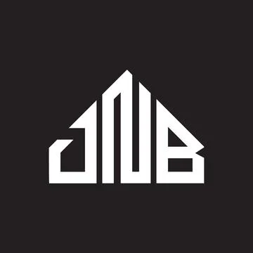 DNB letter logo design. DNB monogram initials letter logo concept. DNB letter Stock Illustration
