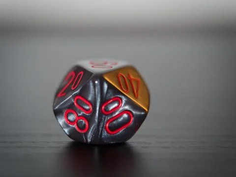 DND Dice - 2 Stock Photos