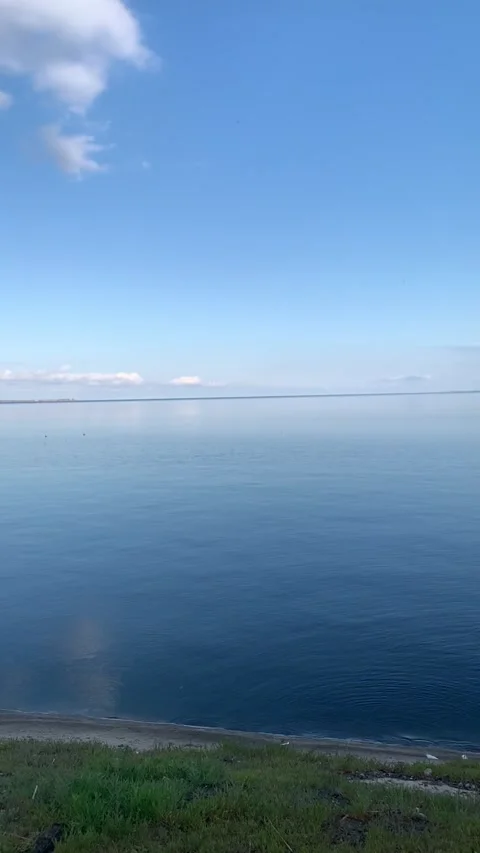 The Dnieper river is the largest in Ukraine Stock-Footage 226171032